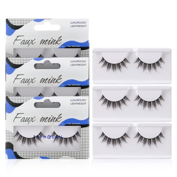 3D Layered Effect, Reusable, Handmade&Cruelty-Free, False Bepholan Lashes 8 pcs - Picture 2 of 10